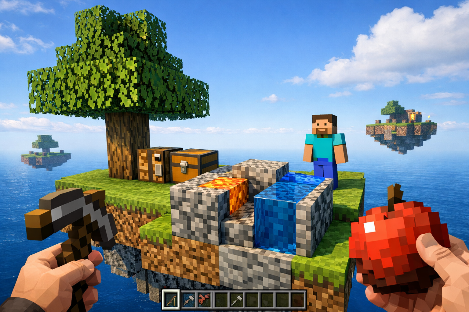 Getting Started with Skyblock Servers Tips for New Minecraft Players